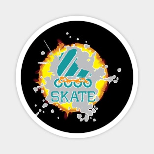 roller blade xplosion Magnet